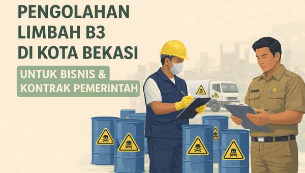 pengolahan limbah B3 di Kota Bekasi